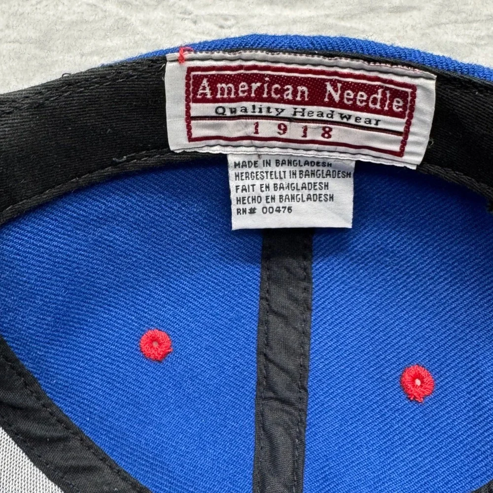 American Needle Montreal Expos Cooperstown Collection Baseball Cap Blue Snapback